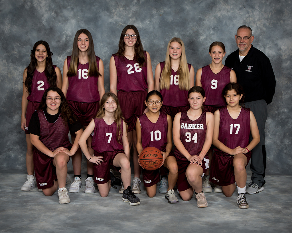 2024-2025 Modified Girls Basketball Team